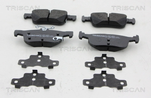 Brake Pad Set, disc brake (8110 16033)