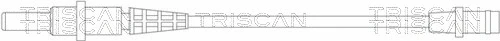 Warning Contact, brake pad wear (8115 23012)