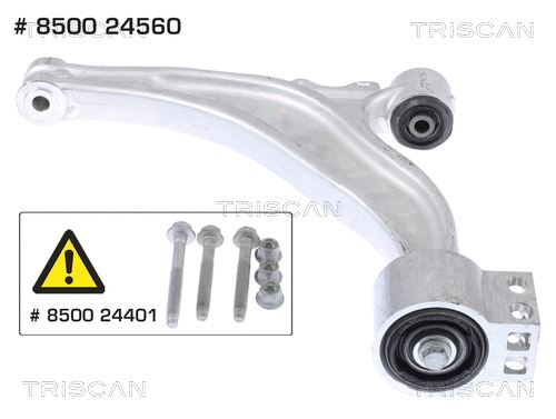 Control/Trailing Arm, wheel suspension (8500 24560)