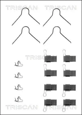 Accessory Kit, disc brake pad (8105 131597)