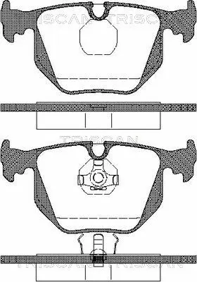 Brake Pad Set, disc brake (8110 11013)