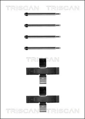 Accessory Kit, disc brake pad (8105 291493)
