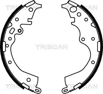 Brake Shoe Set (8100 13043)