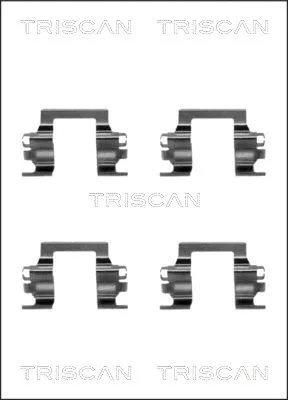 Accessory Kit, disc brake pad (8105 601609)
