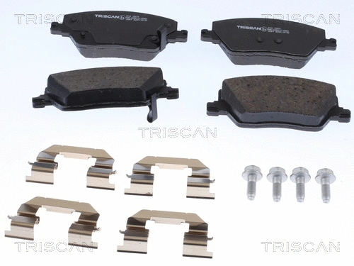Brake Pad Set, disc brake (8110 15074)