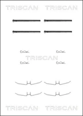 Accessory Kit, disc brake pad (8105 271192)