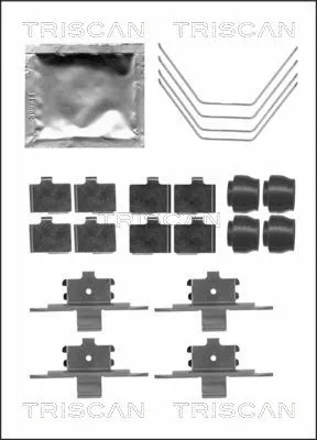 Accessory Kit, disc brake pad (8105 501588)