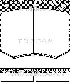Brake Pad Set, disc brake (8110 16229)
