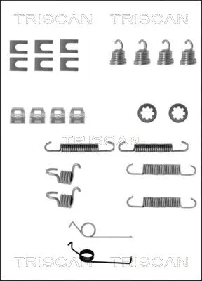 Accessory Kit, brake shoes (8105 162046)