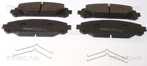 Brake Pad Set, disc brake (8110 10123)