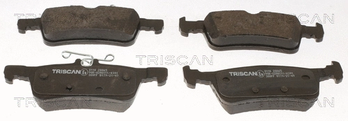 Brake Pad Set, disc brake (8110 28065)