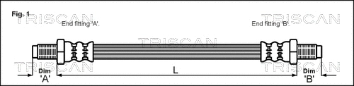 Brake Hose (8150 10003)