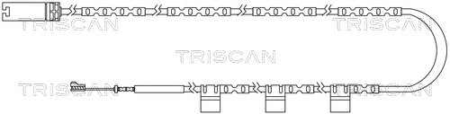 Warning Contact, brake pad wear (8115 17019)