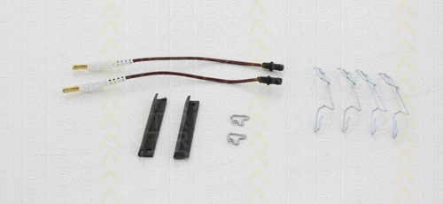 Accessory Kit, disc brake pad (8105 231603)