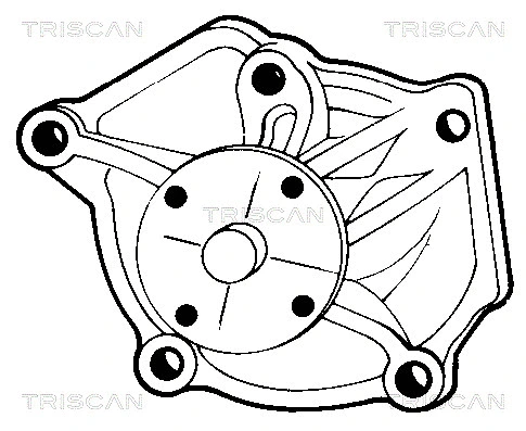 Water Pump, engine cooling (8600 10310)