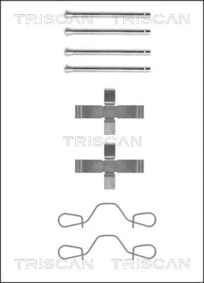 Accessory Kit, disc brake pad (8105 291410)