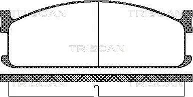Brake Pad Set, disc brake (8110 60912)