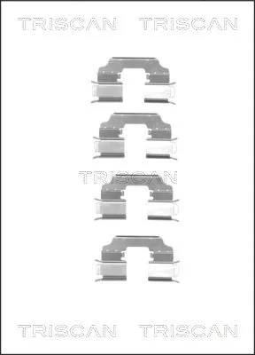 Accessory Kit, disc brake pad (8105 251601)