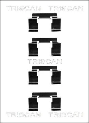 Accessory Kit, disc brake pad (8105 141593)