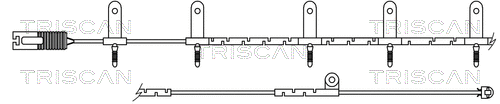Warning Contact, brake pad wear (8115 17003)