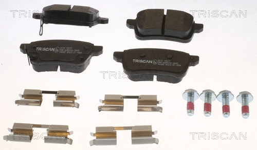 Brake Pad Set, disc brake (8110 15077)