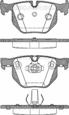 Brake Pad Set, disc brake (8110 11017)
