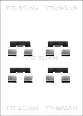 Accessory Kit, disc brake pad (8105 101607)