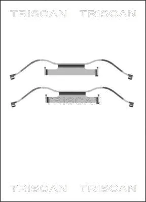 Accessory Kit, disc brake pad (8105 291608)