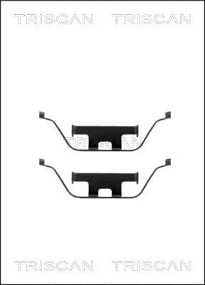 Accessory Kit, disc brake pad (8105 101602)