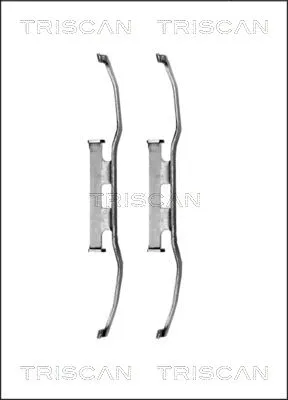 Accessory Kit, disc brake pad (8105 101606)