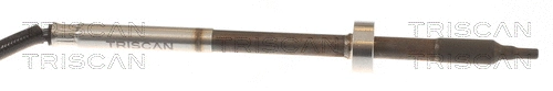 Sensor, exhaust gas temperature