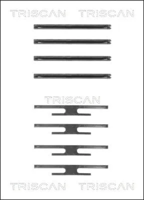 Accessory Kit, disc brake pad (8105 241512)