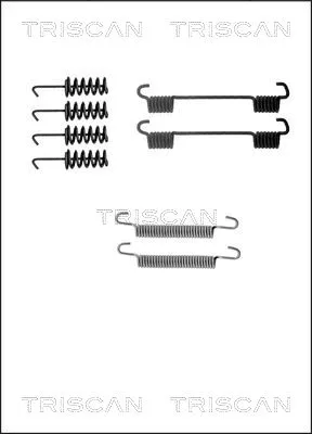 Accessory Kit, parking brake shoes (8105 102586)