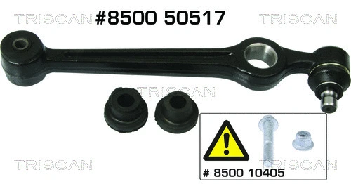Control/Trailing Arm, wheel suspension (8500 50517)