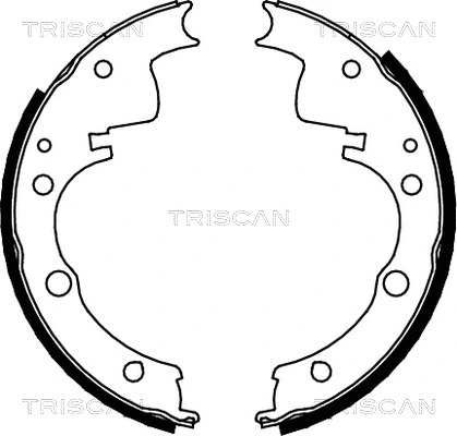 Brake Shoe Set (8100 10436)