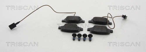 Brake Pad Set, disc brake (8110 15066)
