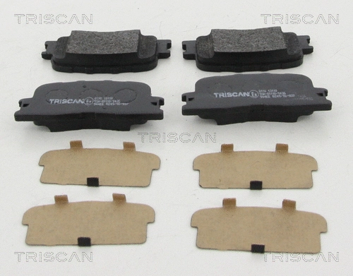 Brake Pad Set, disc brake (8110 13110)