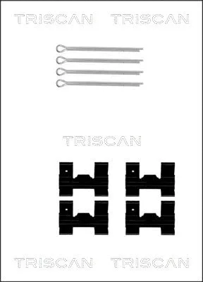 Accessory Kit, disc brake pad (8105 101329)