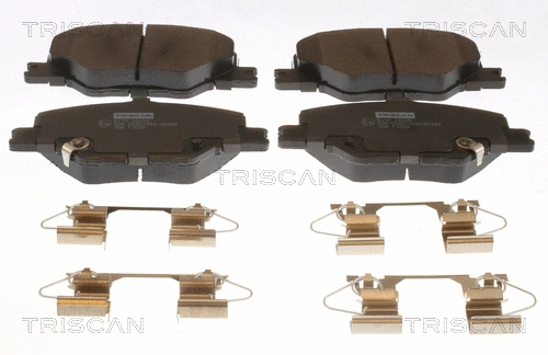 Brake Pad Set, disc brake (8110 24058)