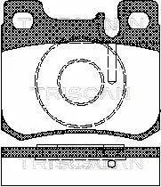 Brake Pad Set, disc brake (8110 23006)