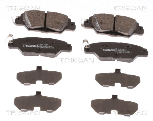 Brake Pad Set, disc brake (8110 50927)