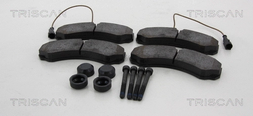 Brake Pad Set, disc brake (8110 14052)