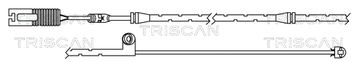 Warning Contact, brake pad wear (8115 11030)