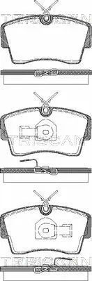 Brake Pad Set, disc brake (8110 24997)