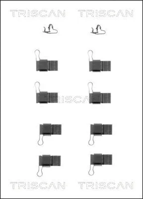 Accessory Kit, disc brake pad (8105 131618)