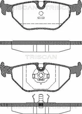 Brake Pad Set, disc brake (8110 11899)