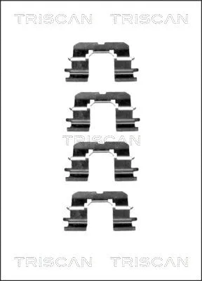 Accessory Kit, disc brake pad (8105 131625)