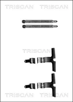 Accessory Kit, disc brake pad (8105 231600)