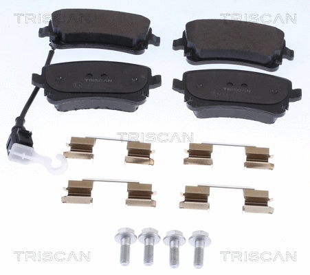 Brake Pad Set, disc brake (8110 29056)