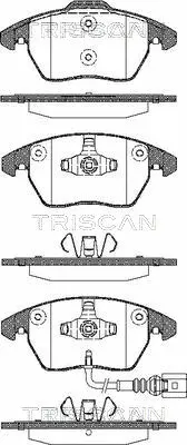 Brake Pad Set, disc brake (8110 29051)